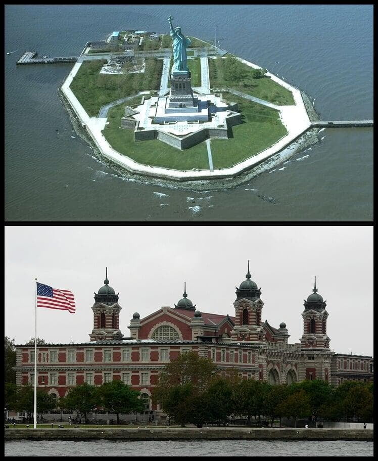 Ellis Island and Liberty Island Ellis Island and Liberty Island